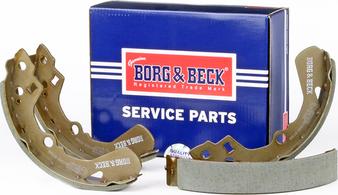 Borg & Beck BBS6236 - Комплект тормозных колодок, барабанные autodif.ru