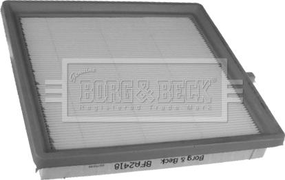 Borg & Beck BFA2418 - Воздушный фильтр, двигатель autodif.ru