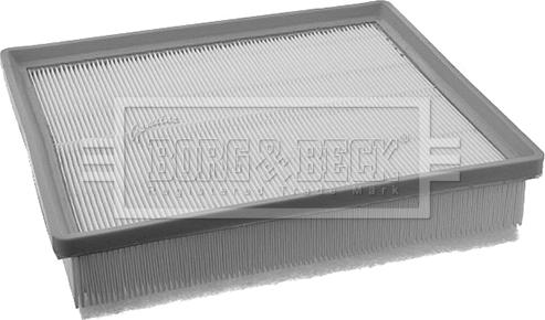 Borg & Beck BFA2068 - Воздушный фильтр, двигатель autodif.ru