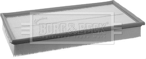 Borg & Beck BFA2008 - Воздушный фильтр, двигатель autodif.ru