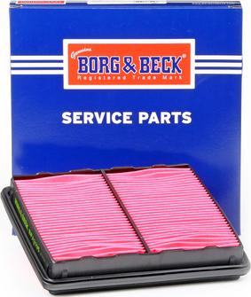 Borg & Beck BFA2195 - Воздушный фильтр, двигатель autodif.ru