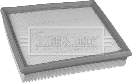 Borg & Beck BFA2386 - Воздушный фильтр, двигатель autodif.ru