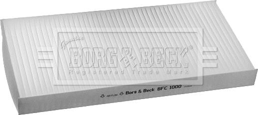 Borg & Beck BFC1000 - Фильтр воздуха в салоне autodif.ru