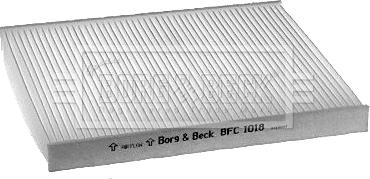 Borg & Beck BFC1018 - Фильтр воздуха в салоне autodif.ru