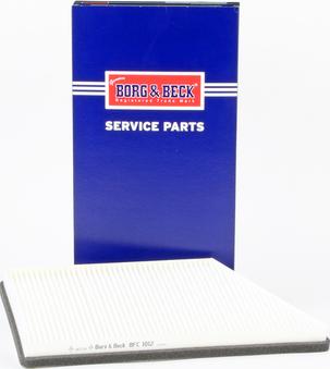 Borg & Beck BFC1012 - Фильтр воздуха в салоне autodif.ru