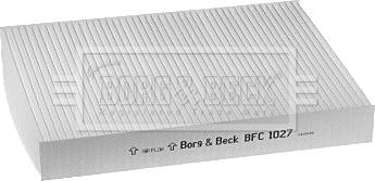 Borg & Beck BFC1027 - Фильтр воздуха в салоне autodif.ru