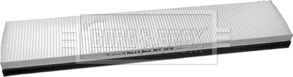 Borg & Beck BFC1076 - Фильтр воздуха в салоне autodif.ru