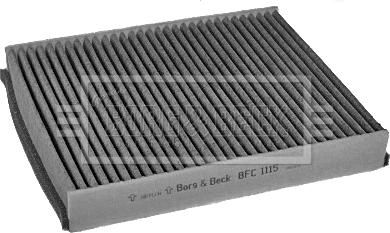 Borg & Beck BFC1115 - Фильтр воздуха в салоне autodif.ru
