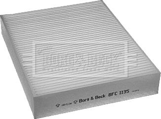 Borg & Beck BFC1135 - Фильтр воздуха в салоне autodif.ru