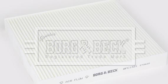 Borg & Beck BFC1321 - Фильтр воздуха в салоне autodif.ru