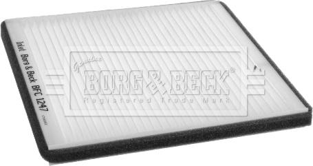 Borg & Beck BFC1247 - Фильтр воздуха в салоне autodif.ru