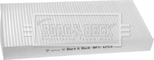 Borg & Beck BFC1253 - Фильтр воздуха в салоне autodif.ru