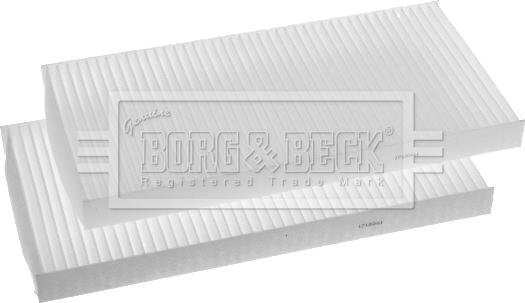 Borg & Beck BFC1238 - Фильтр воздуха в салоне autodif.ru
