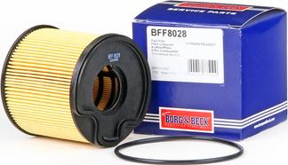 Borg & Beck BFF8028 - Топливный фильтр autodif.ru