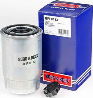 Borg & Beck BFF8113 - Топливный фильтр autodif.ru
