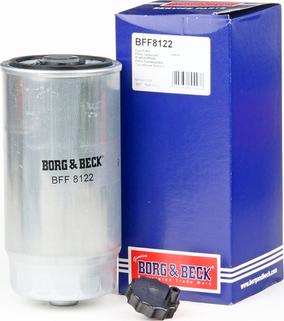 Borg & Beck BFF8122 - Топливный фильтр autodif.ru