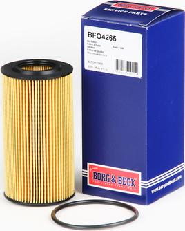 Borg & Beck BFO4265 - Масляный фильтр autodif.ru
