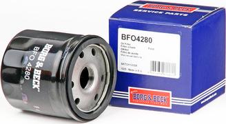 Borg & Beck BFO4280 - Масляный фильтр autodif.ru