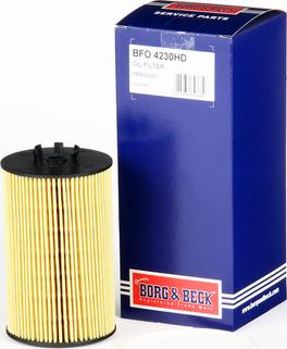 Borg & Beck BFO4230HD - Масляный фильтр autodif.ru