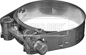 Borg & Beck BHC1108S - Хомут, воздушный шланг компрессора autodif.ru
