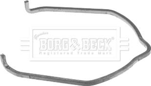 Borg & Beck BHC2005S - Хомут, воздушный шланг компрессора autodif.ru