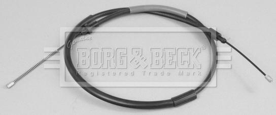 Borg & Beck BKB1957 - Тросик, cтояночный тормоз autodif.ru