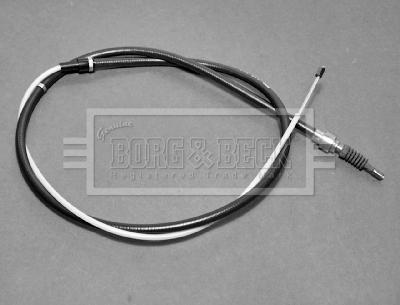 Borg & Beck BKB1907 - Тросик, cтояночный тормоз autodif.ru