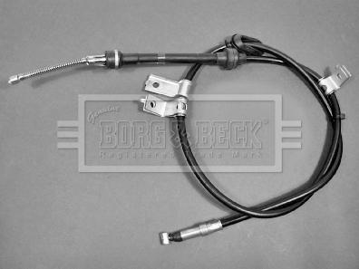 Borg & Beck BKB1931 - Тросик, cтояночный тормоз autodif.ru