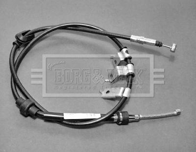 Borg & Beck BKB1932 - Тросик, cтояночный тормоз autodif.ru