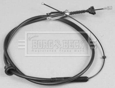 Borg & Beck BKB1924 - Тросик, cтояночный тормоз autodif.ru
