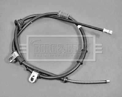 Borg & Beck BKB1444 - Тросик, cтояночный тормоз autodif.ru