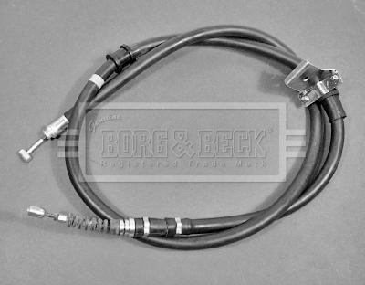 Borg & Beck BKB1596 - Тросик, cтояночный тормоз autodif.ru
