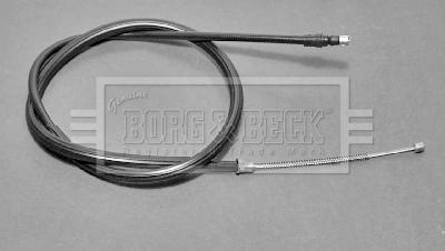 Borg & Beck BKB1529 - Тросик, cтояночный тормоз autodif.ru