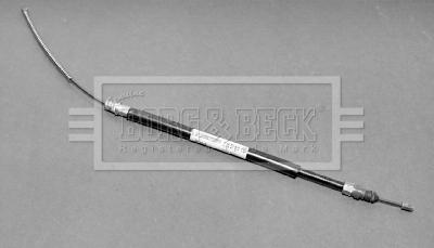 Borg & Beck BKB1046 - Тросик, cтояночный тормоз autodif.ru