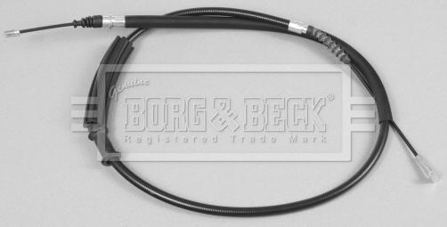 Borg & Beck BKB1067 - Тросик, cтояночный тормоз autodif.ru
