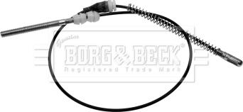 Borg & Beck BKB1000 - Тросик, cтояночный тормоз autodif.ru