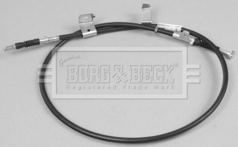Borg & Beck BKB1880 - Тросик, cтояночный тормоз autodif.ru
