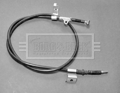 Borg & Beck BKB1881 - Тросик, cтояночный тормоз autodif.ru
