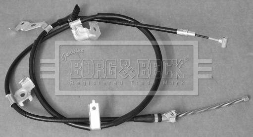 Borg & Beck BKB3459 - Тросик, cтояночный тормоз autodif.ru