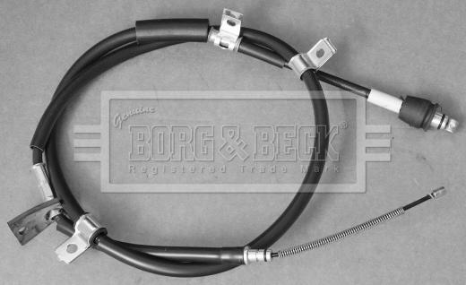 Borg & Beck BKB3411 - Тросик, cтояночный тормоз autodif.ru