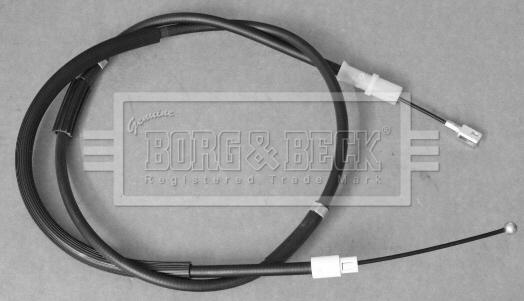 Borg & Beck BKB3418 - Тросик, cтояночный тормоз autodif.ru