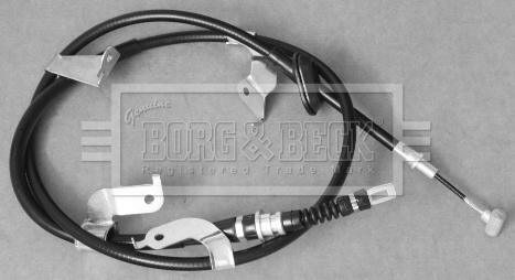 Borg & Beck BKB3487 - Тросик, cтояночный тормоз autodif.ru