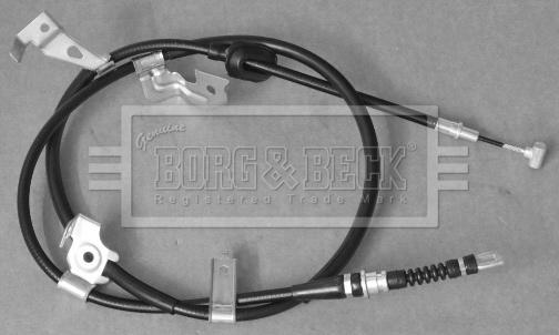 Borg & Beck BKB3477 - Тросик, cтояночный тормоз autodif.ru
