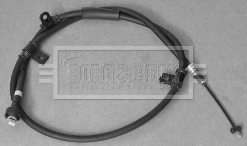 Borg & Beck BKB3578 - Тросик, cтояночный тормоз autodif.ru