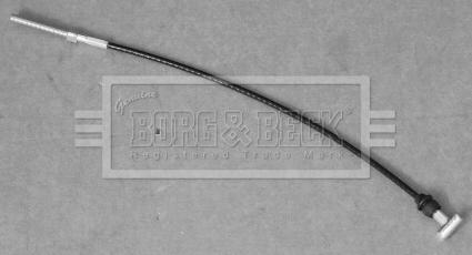 Borg & Beck BKB3604 - Тросик, cтояночный тормоз autodif.ru