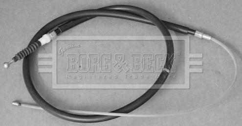 Borg & Beck BKB3603 - Тросик, cтояночный тормоз autodif.ru