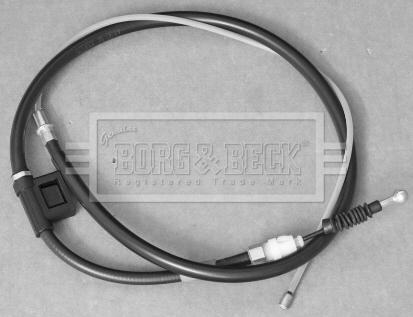 Borg & Beck BKB3688 - Тросик, cтояночный тормоз autodif.ru