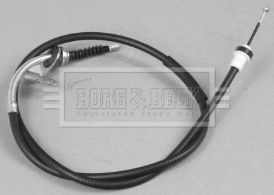 Borg & Beck BKB3051 - Тросик, cтояночный тормоз autodif.ru