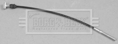 Borg & Beck BKB3015 - Тросик, cтояночный тормоз autodif.ru