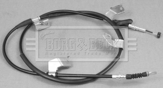 Borg & Beck BKB3080 - Тросик, cтояночный тормоз autodif.ru